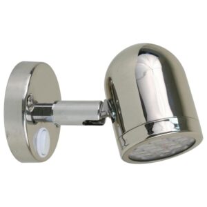 Image 1: Scandvik LED 304 Stainless Steel LED Reading Light - 8-30V