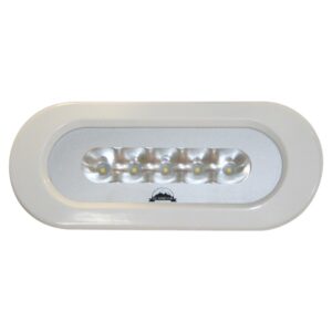 Image 1: Scandvik Flush Mount Spreader Light - 10-30V - White