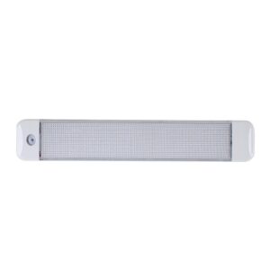 Image 1: Scandvik 10" Cabin Light w/Switch - White & Blue - 10-30V