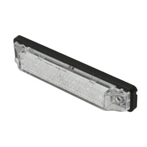 Image 1: Scandvik 4" LED Light Strip - Blue w/Gasket - 12V