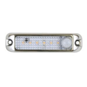 Image 1: Scandvik 4" Locker Light w/Motion Sensor - 10-30V - SS