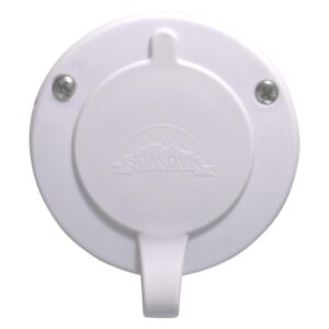 Image 1: Scandvik White Vertical Cup & Cap f/Scandvik PN 1075