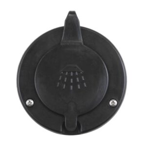 Image 1: Scandvik Black Cap & Container f/Scandvik Recessed Shower