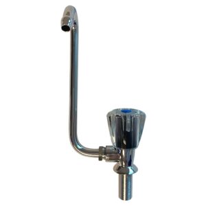 Image 1: Scandvik Tap w/Folding Spout - Chrome