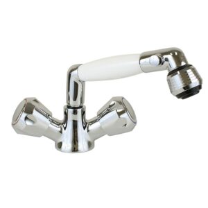 Image 1: Scandvik Combo Shower Sprayer - White