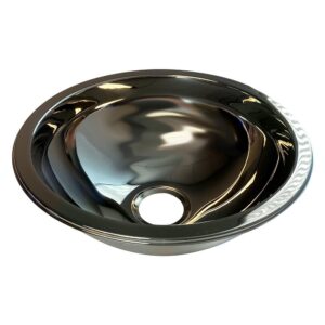 Image 1: Scandvik SS Basin Sink - 11.5" x 5" - Mirror Finish