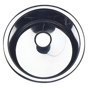 Image 1: Scandvik 11.5" x 7" Cylindrical Sink - Mirror Finish