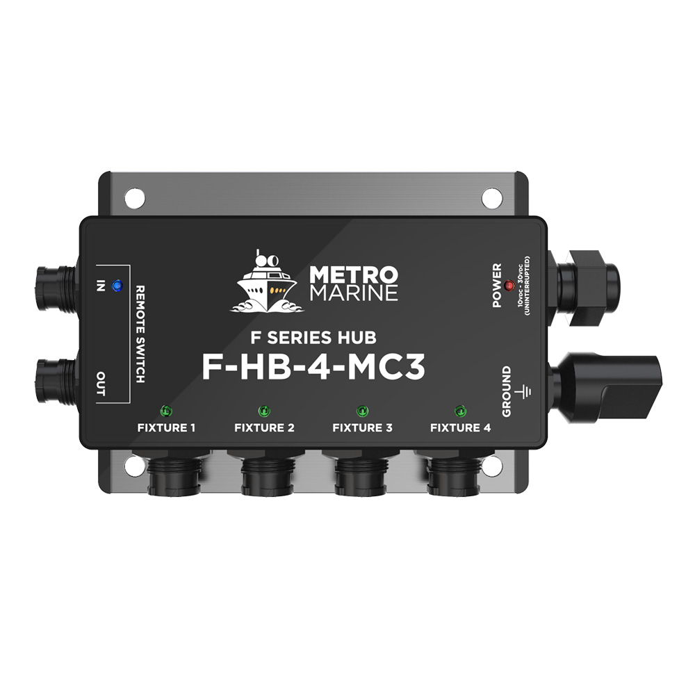 Image 1: Metro Marine Single Color Hub - 4 Outputs