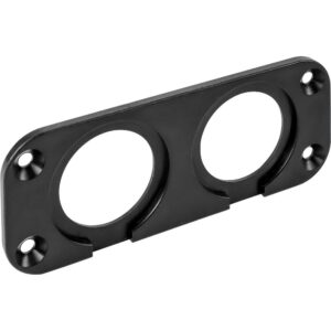 Image 1: Sea-Dog Two Socket Mounting Plate Only