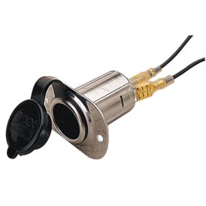 Image 1: Sea-Dog 12V Stainless Steel Power Socket