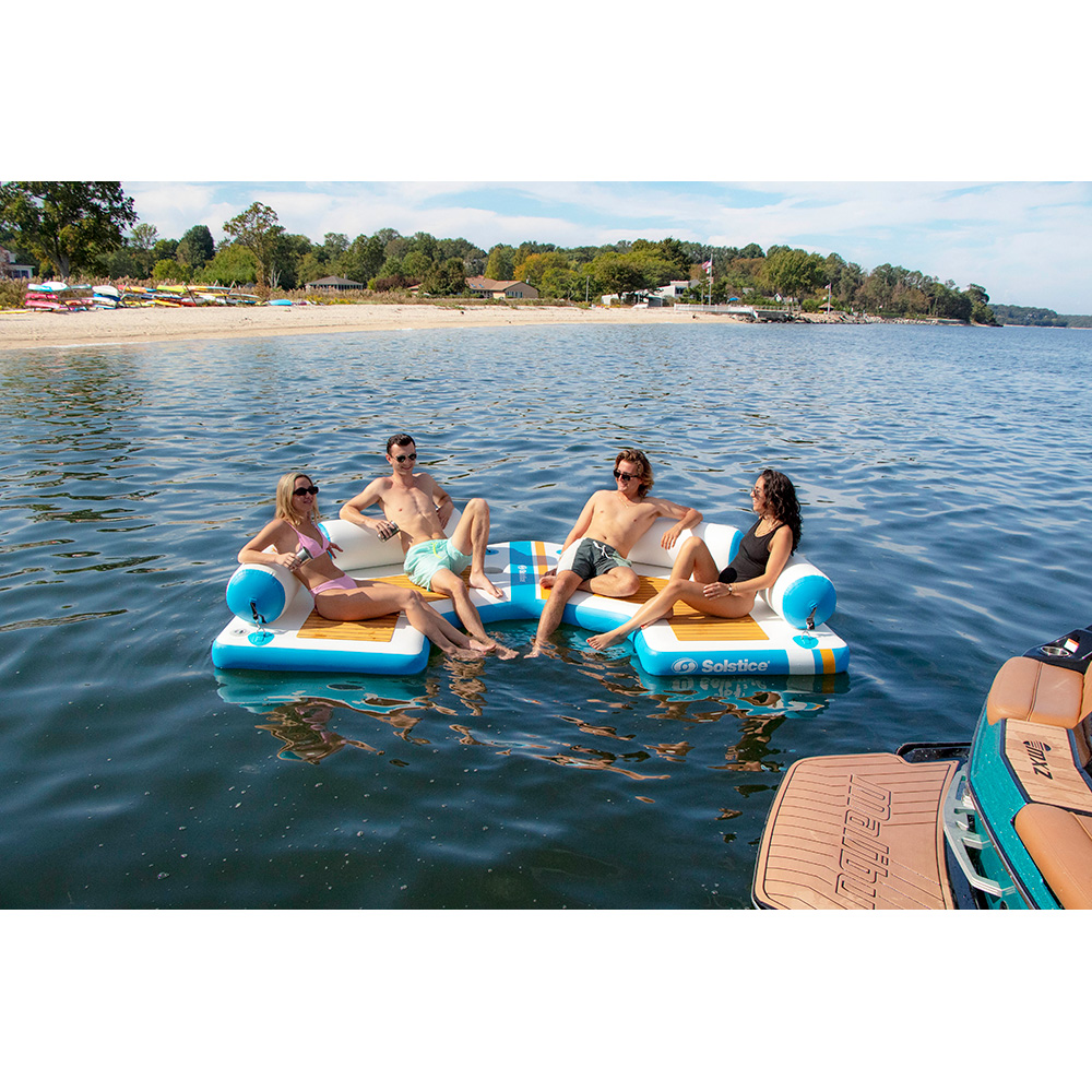 Image 2: Solstice Watersports 11' C-Dock w/Removable Back Rests