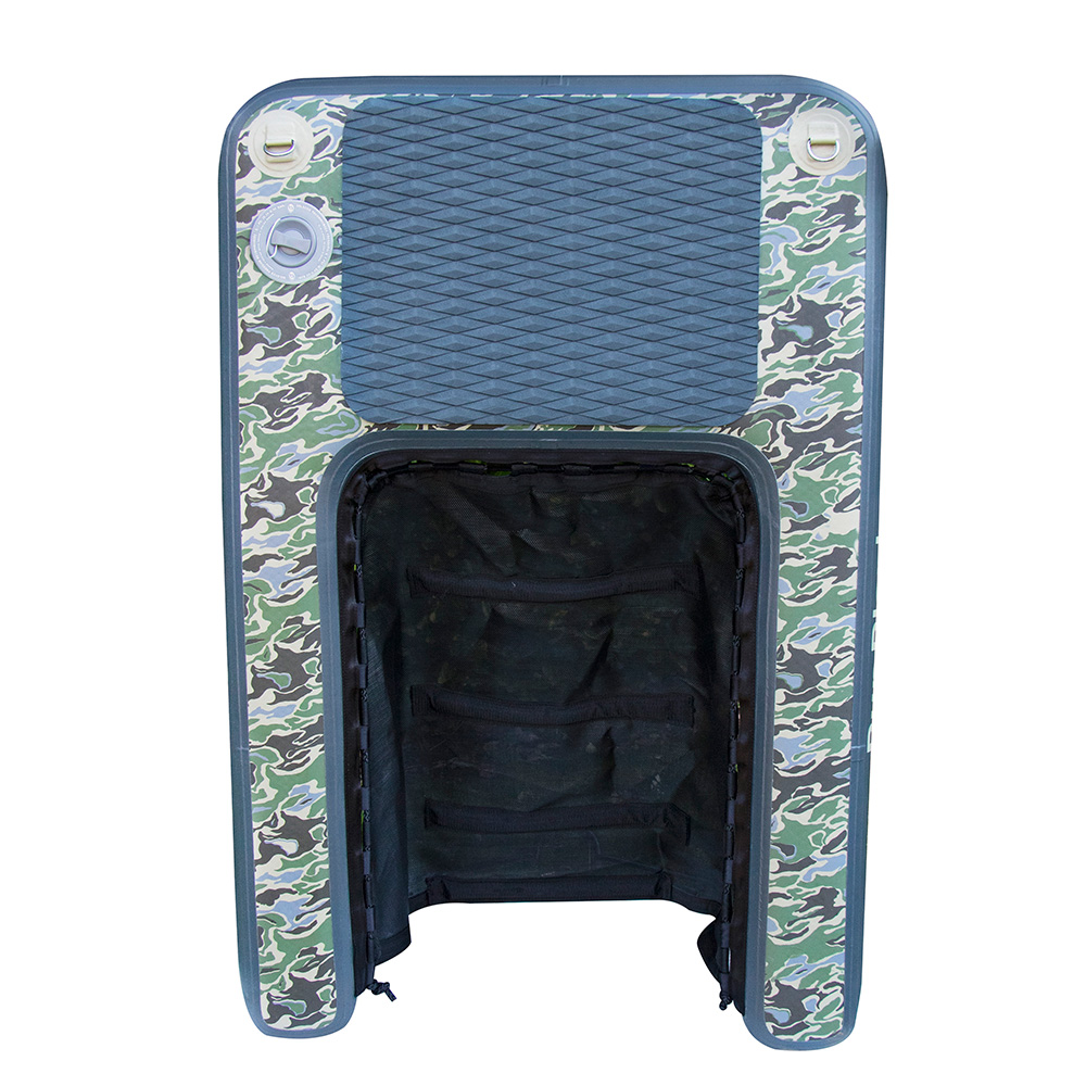 Image 2: Solstice Watersports Inflatable PupPlank Dog Ramp - XL Sport - Camo