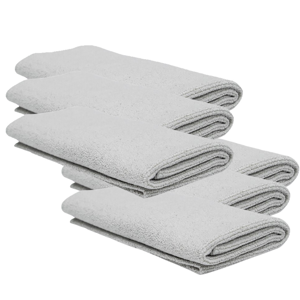 Image 1: Collinite Edgeless Microfiber Towels 80/20 Blend - 12-Pack
