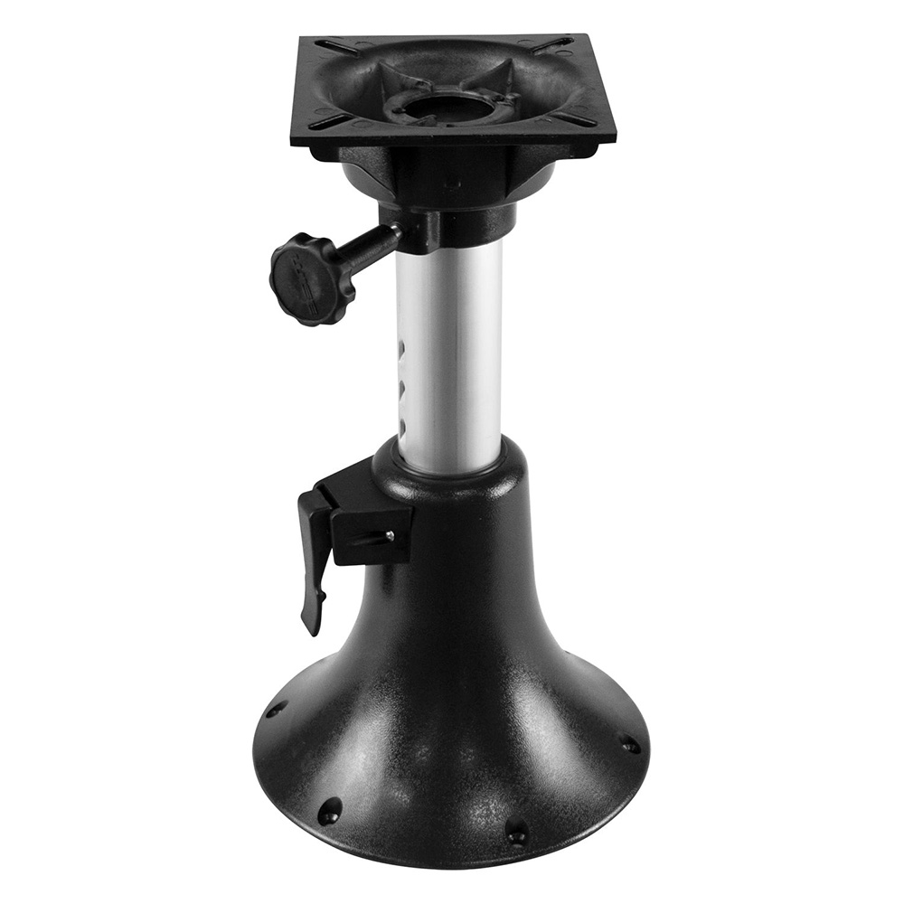 Image 2: Wise 13-18" Aluminum Bell Pedestal w/Seat Spider Mount