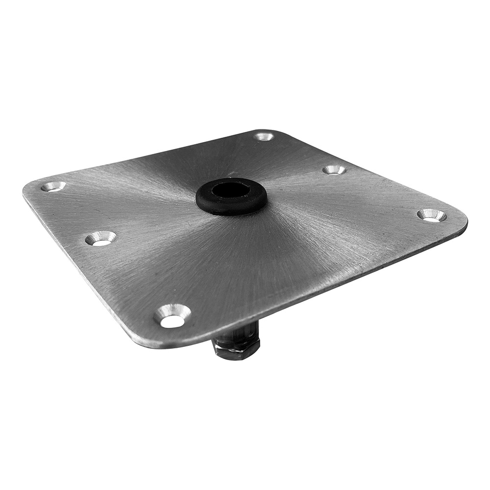 Image 1: Wise Threaded King Pin Base Plate - Base Plate Only