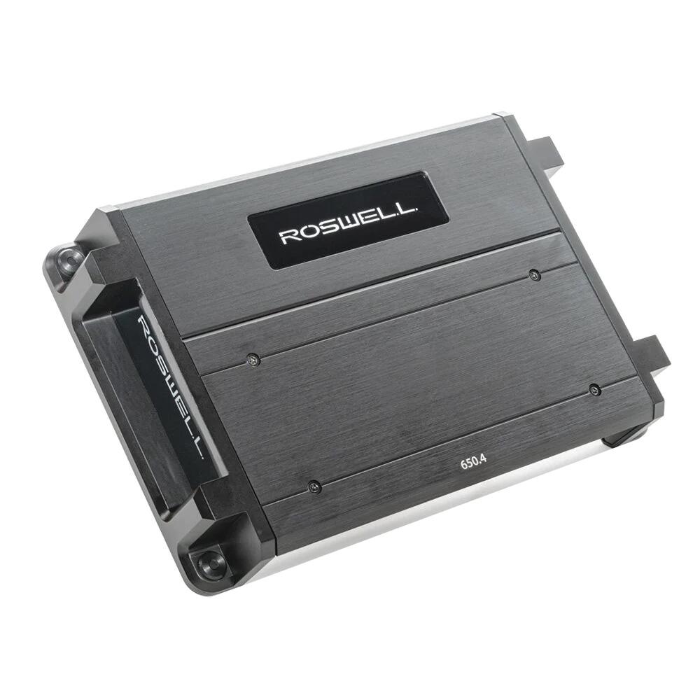 Image 1: Roswell R1 650.4 4-Channel Marine Amplifier