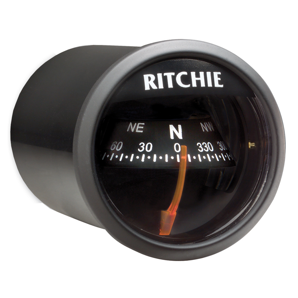 Image 1: Ritchie X-23BB RitchieSport Compass - Dash Mount - Black/Black