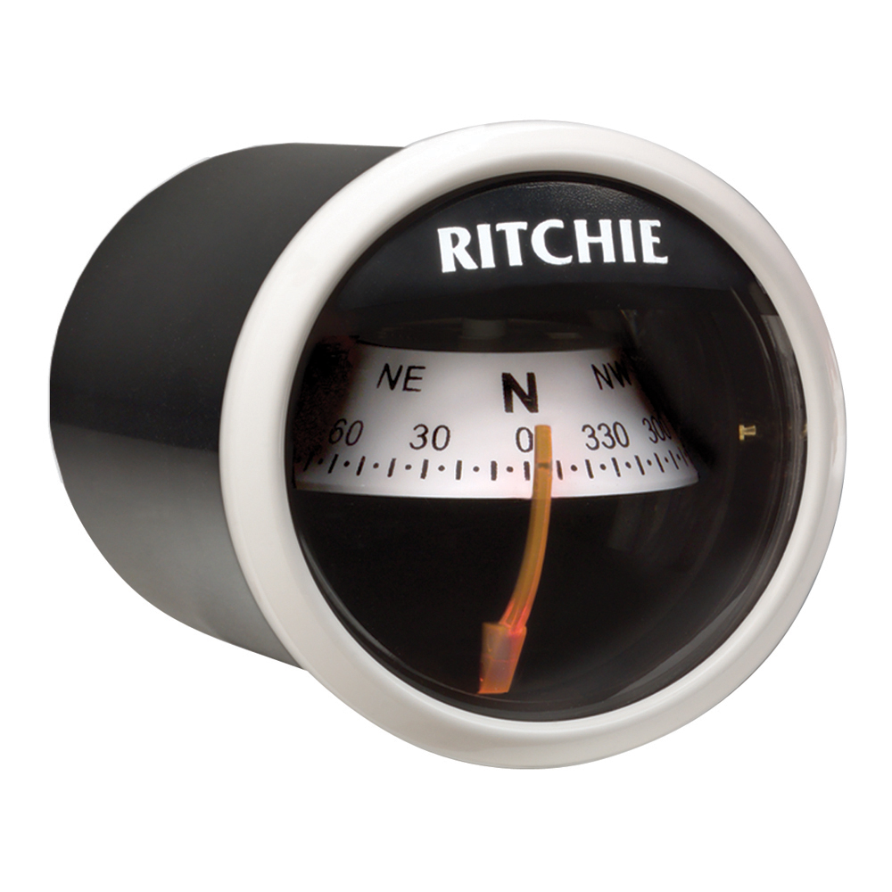 Image 1: Ritchie X-23WW RitchieSport Compass - Dash Mount - White/Black