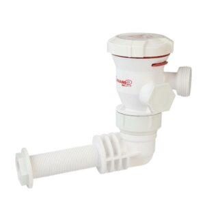 Image 1: Attwood Tsunami Mk2 T500 Aerator - 12V - 90-Degree Inlet