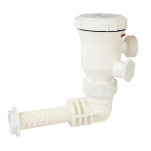 Image 1: Attwood Tsunami Mk2 T800 Aerator - 12V - 90-Degree Inlet