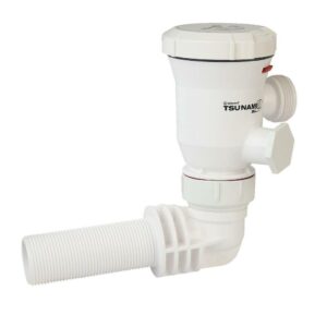 Image 1: Attwood Tsunami Mk2 T1200 Aerator - 12V - 90-Degree Inlet