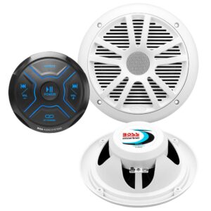 Image 1: Boss Audio MG150W.6 Kit w/MGR150B & 2 MR6W Speakers