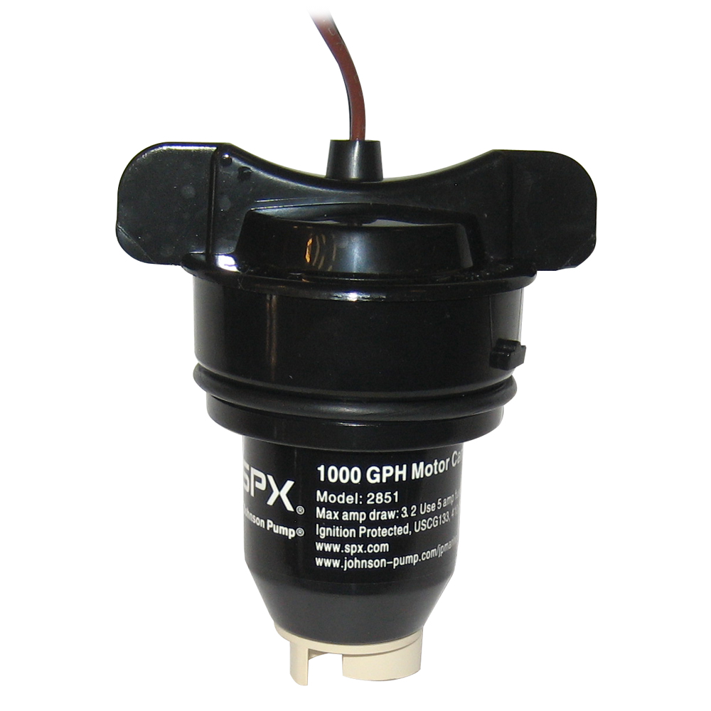 Image 1: Johnson Pump Cartridge Motor 1000 GPH - 24V