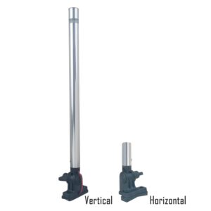 Image 1: Perko 14" Folding Mount Pole Light - White All Round Light