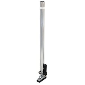 Image 1: Perko 14" Folding Mount Pole Light - White All Round Light w/Quick Adjust Mount