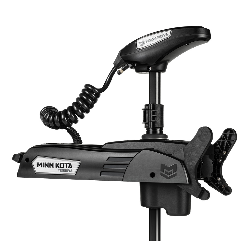 Image 1: Minn Kota Riptide Terrova® QUEST™ 90/115 Trolling Motor w/Wireless Remote - 24/36V - 90/115LBS - 60" - Black