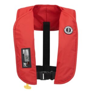 Image 1: Mustang MIT 70 Automatic Inflatable PFD - Red