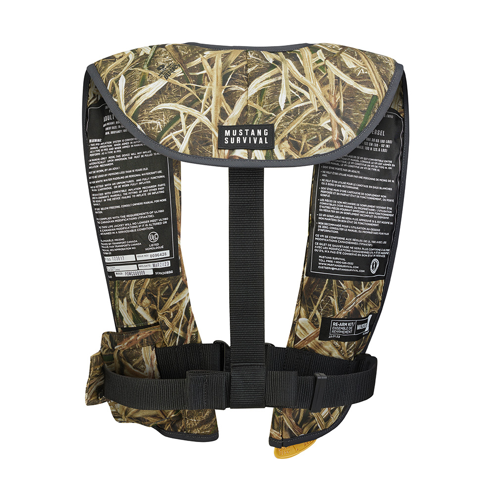 Image 4: Mustang MIT 100 Convertible Inflatable PFD - Camo