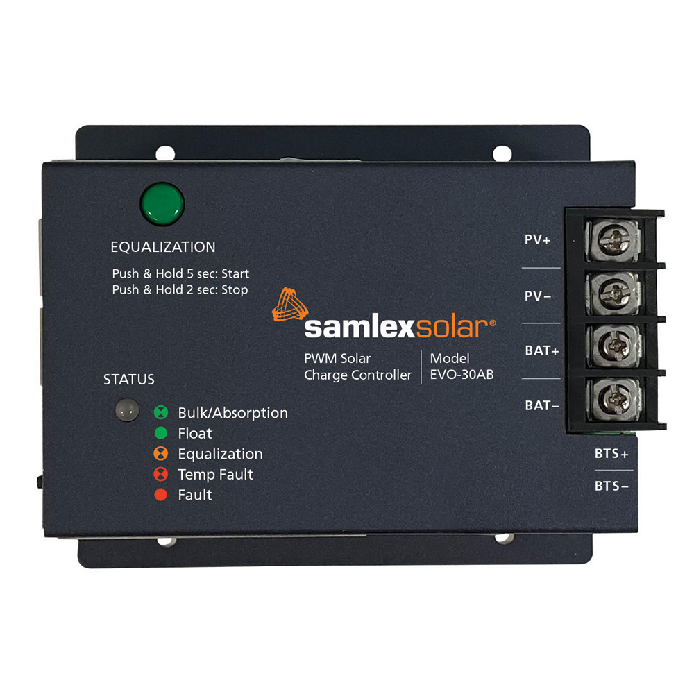 Image 1: Samlex Solar Charge Controller - 12/24 PWM - 30 AMP