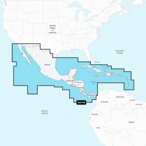 Image 1: Navionics NASA010R - Central America & Caribbean - Navionics+