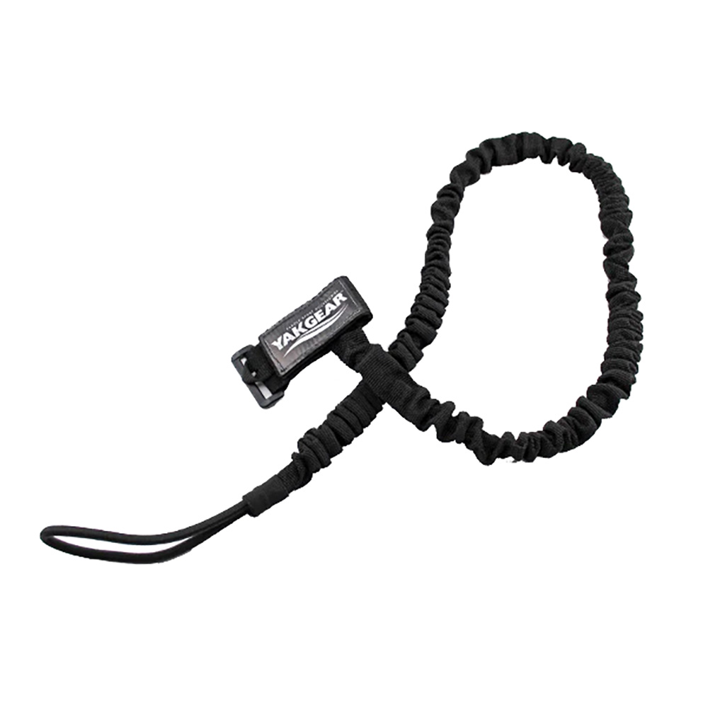 Image 1: YakGear 36" Baja Paddle Leash - Black