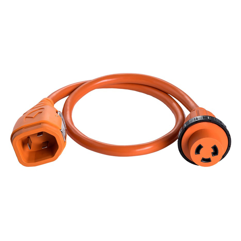 Image 1: SmartPlug 30A Female Twist-Type Connector to 30A SmartPlug Male Connector