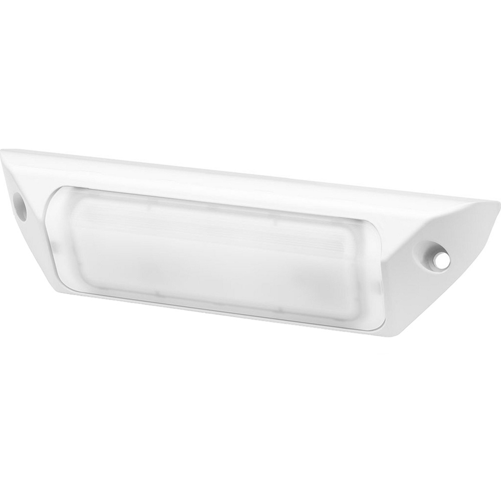 Image 1: Hella Marine LED Deck Light - White Housing - 1200 Lumens