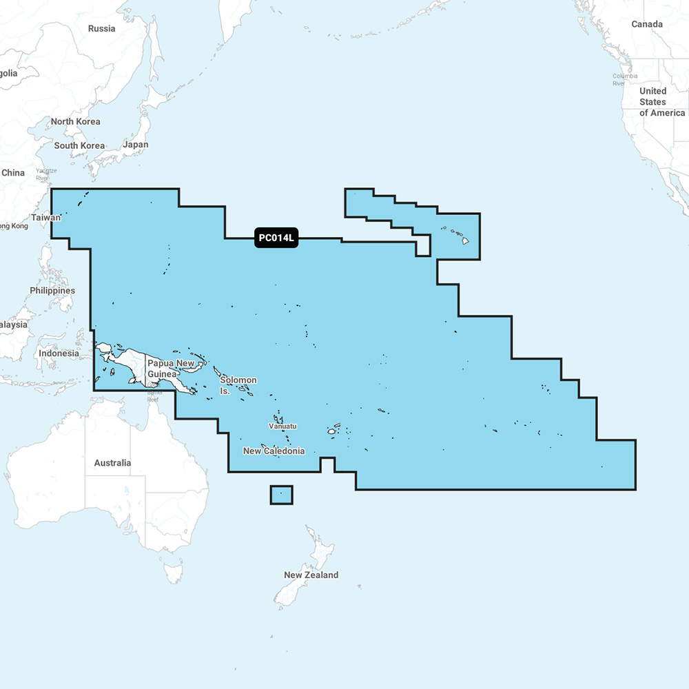 Image 1: Garmin Navionics Vision+ NVPC014L Pacific Islands