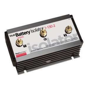 Image 1: ProMariner Battery Isolator - 130 AMP - 1 Alternator - 2 Battery
