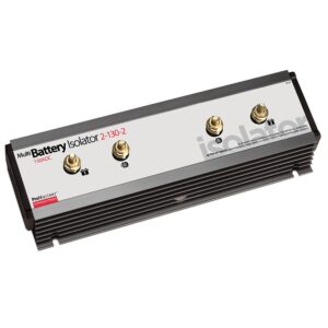 Image 1: ProMariner Battery Isolator - 130 AMP - 2 Alternator - 2 Battery