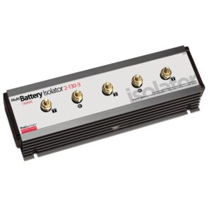 Image 1: ProMariner Battery Isolator - 130 AMP - 2 Alternator - 3 Battery