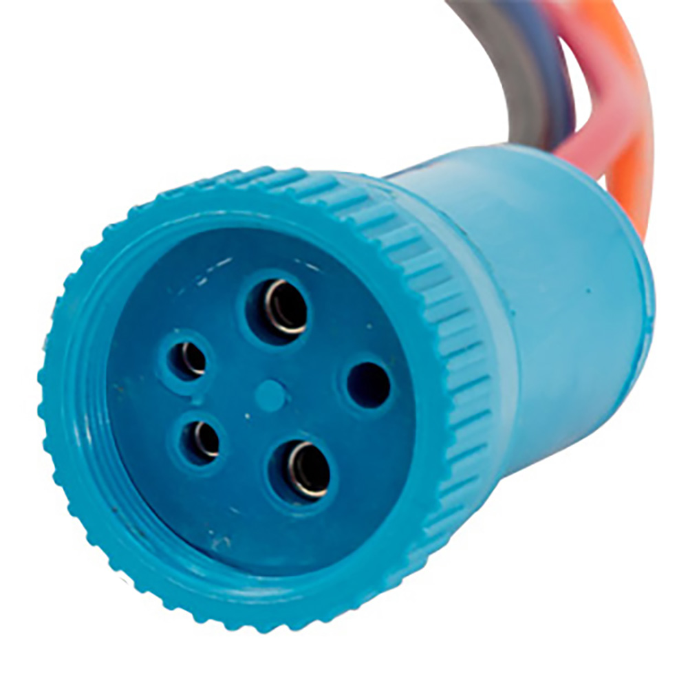 Image 1: Bluewater 22mm Electronic Deutsch Connector w/4-Wire Pigtail