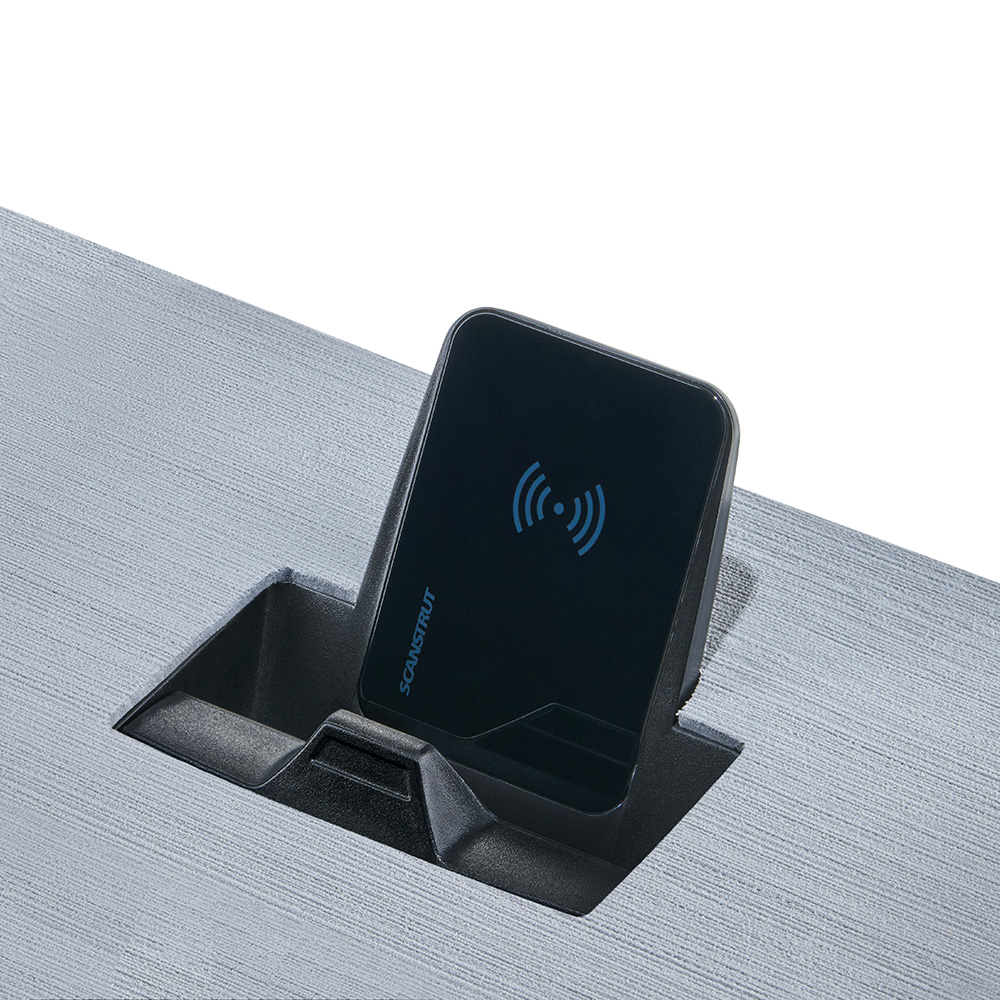 Image 1: Scanstrut Aura Magnetic Wireless Charger - 10W - 12/24V