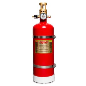 Image 1: Fireboy-Xintex Automatic Vertical Fire Extinguisher w/Heavy Duty Bracket - 225 Cubic Feet Volume Protected