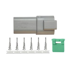 Image 1: Pacer DT Deutsch Receptacle Repair Kit - 14-18 AWG (6 Position)