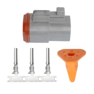 Image 1: Pacer DT Deutsch Plug Repair Kit - 14-18 AWG (3 Position)