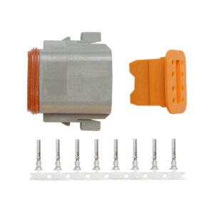 Image 1: Pacer DT Deutsch Plug Repair Kit - 14-18 AWG (8 Position)