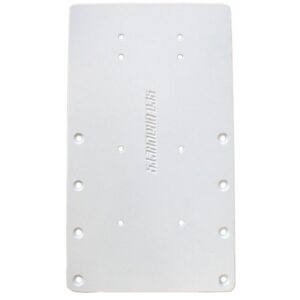 Image 1: Sea Brackets 14" Straight Trolling Motor Plate
