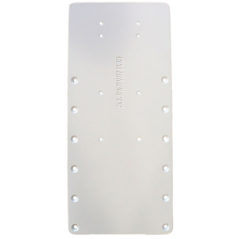 Image 1: Sea Brackets 18" Straight Trolling Motor Plate