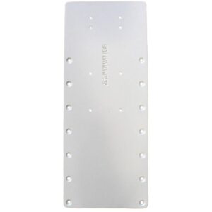 Image 1: Sea Brackets 20" Straight Trolling Motor Plate